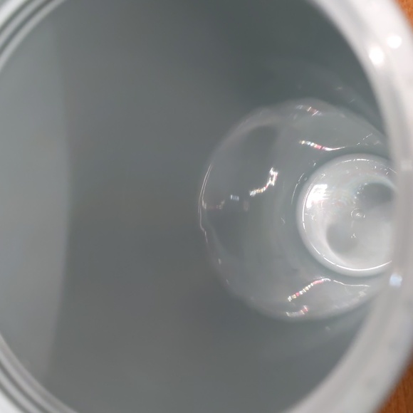 Silver and Blue Interchangeable top Starbucks cup set - Picture 3 of 4